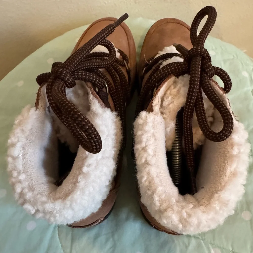 Sorel NL4345-242 Harlow Lace Cozy Lug Sole Women’s Boots size 8.5 - Picture 8 of 16